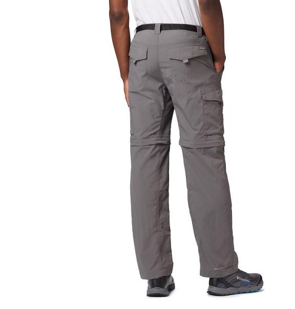 Columbia Silver Ridge Hiking Pants Grey For Men's NZ51697 New Zealand